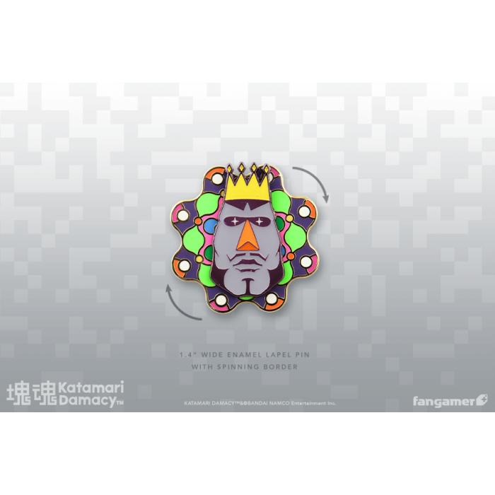 Аксесуари: Пін Katamari Damacy (King of All Cosmos Spinning Pin) від Fangamer у магазині GameBuy