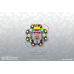 Аксесуари: Пін Katamari Damacy (King of All Cosmos Spinning Pin) від Fangamer у магазині GameBuy