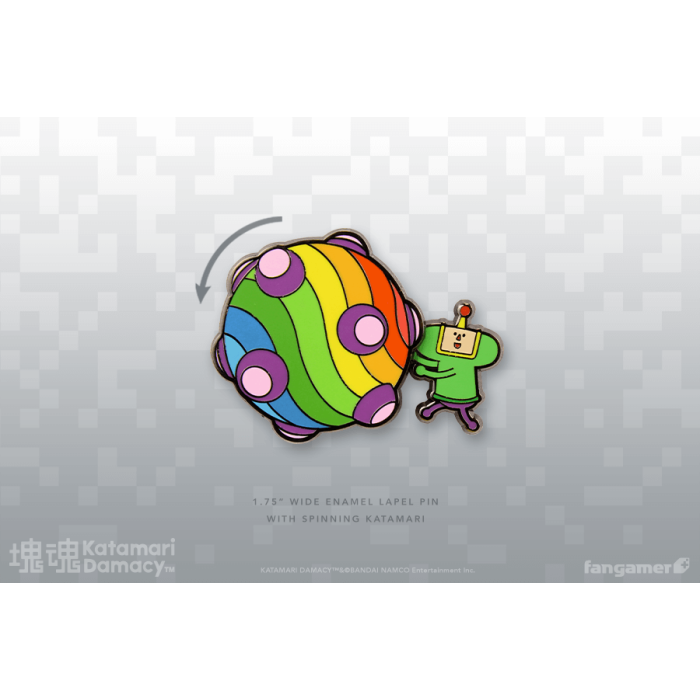 Аксесуари: Пін Katamari Damacy (The Prince & Katamari Spinning Pin) від Fangamer у магазині GameBuy
