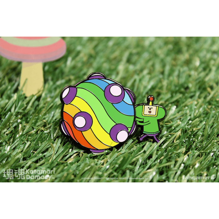Аксесуари: Пін Katamari Damacy (The Prince & Katamari Spinning Pin) від Fangamer у магазині GameBuy, номер фото: 1