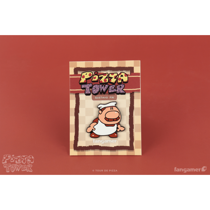 Аксесуари: Пін Pizza Tower (Gustavo Pin) від Fangamer у магазині GameBuy, номер фото: 2