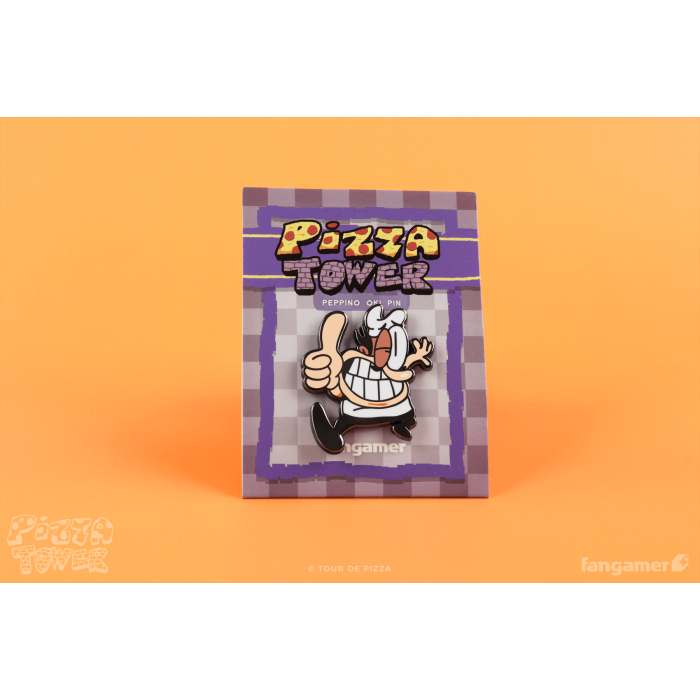 Аксесуари: Пін Pizza Tower (Peppino OK! Pin) від Fangamer у магазині GameBuy, номер фото: 3