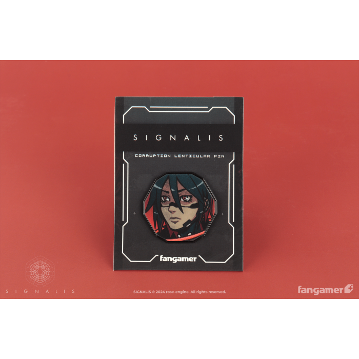 Аксесуари: Пін SIGNALIS (Corruption Lenticular Pin) від Fangamer у магазині GameBuy, номер фото: 2