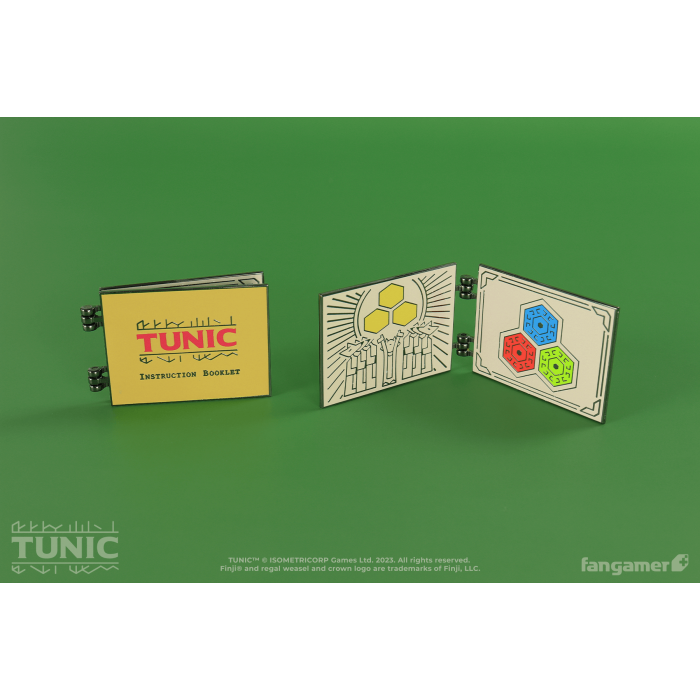 Аксесуари: Пін TUNIC (Instruction Booklet Hinged Pin) від Fangamer у магазині GameBuy, номер фото: 1