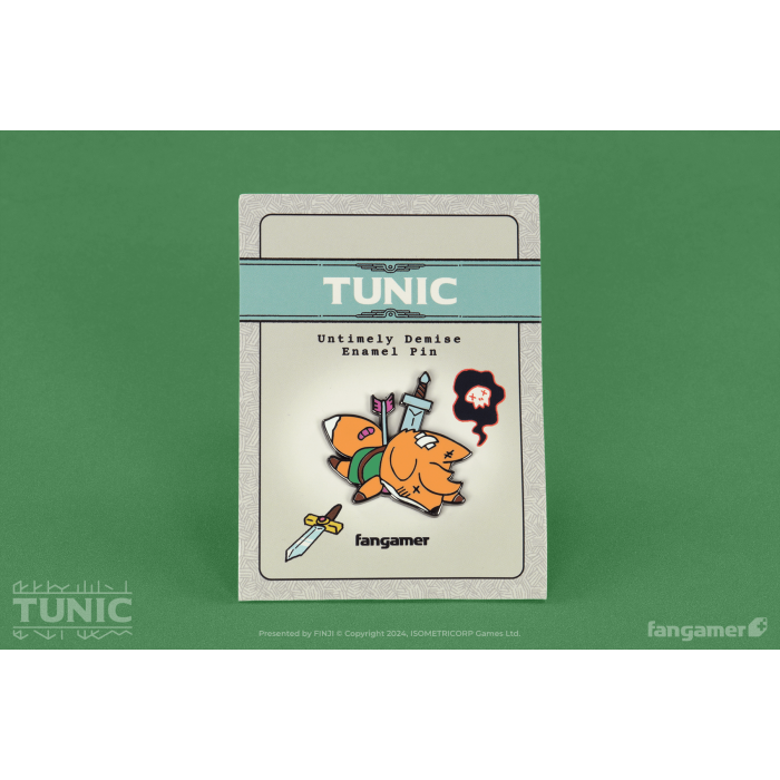 Аксесуари: Пін TUNIC (Untimely Demise Pin) від Fangamer у магазині GameBuy, номер фото: 1