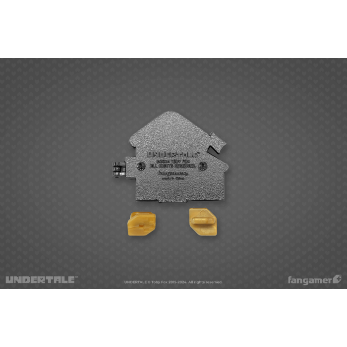 Аксессуары: Пин UNDERTALE (Papyrus & Sans's House Hinged Pin) от Fangamer в магазине GameBuy, номер фото: 1