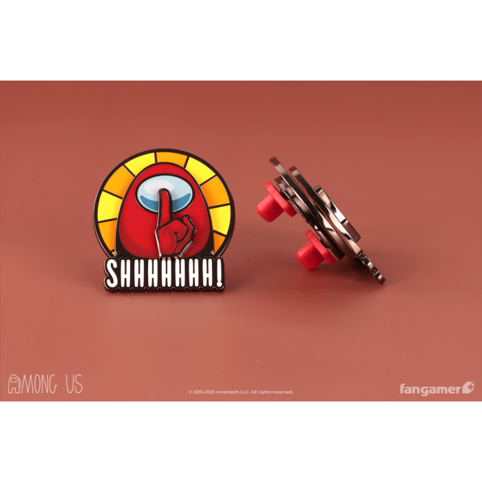 Аксесуари: Пін Among Us (Shhhhhhh! Spinning Pin) від Fangamer у магазині GameBuy, номер фото: 3
