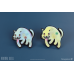 Аксесуари: Пін Animal Well (Ghost Lenticular Pin) від Fangamer у магазині GameBuy, номер фото: 3