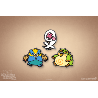 Набор пинов Monster Hunter (Wonk Monster Enamel Pin Set 2)