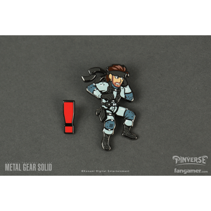Аксесуари: Пін Metal Gear Solid (Solid Snake Pin Pack) від Fangamer у магазині GameBuy, номер фото: 1