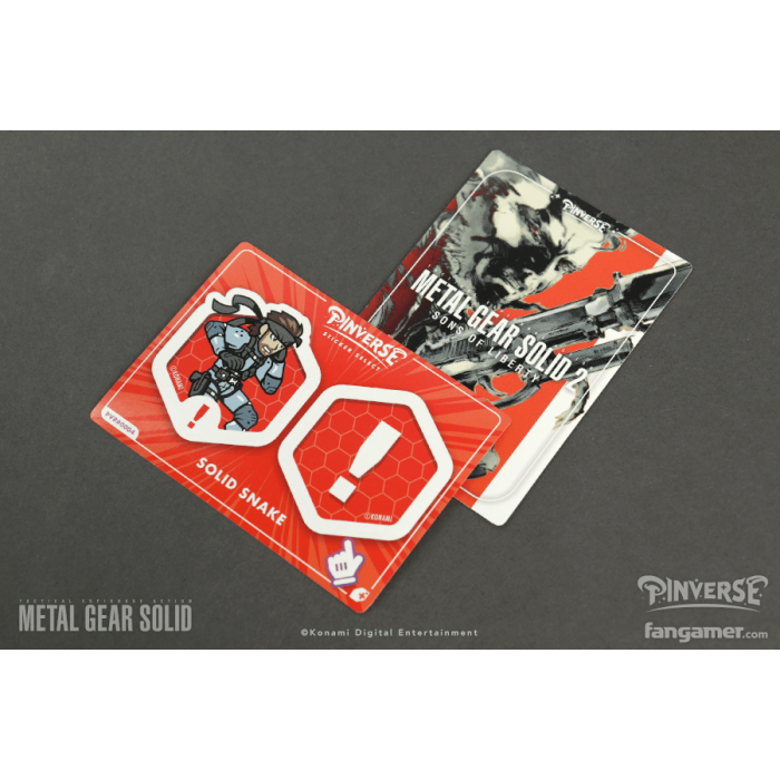 Аксесуари: Пін Metal Gear Solid (Solid Snake Pin Pack) від Fangamer у магазині GameBuy, номер фото: 2