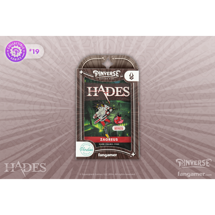 Аксессуары: Набор пинов Hades (Zagreus Pin Pack) от Fangamer в магазине GameBuy