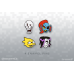 Аксессуары: Набор пинов UNDERTALE (Character Pins Set 2) от Fangamer в магазине GameBuy