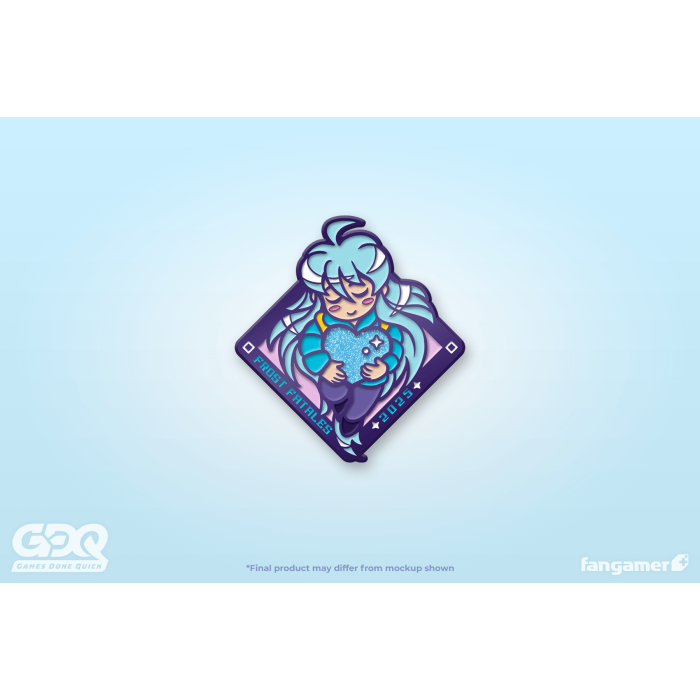 Аксесуари: Пін Frame Fatales (Frost Fatales 2025 Finale Pin: Heart of the Mountain) від Fangamer у магазині GameBuy