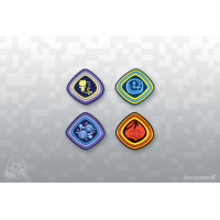 Набор пинов Psychonauts (Psychonauts 2 Merit Badge Pin Set 1)