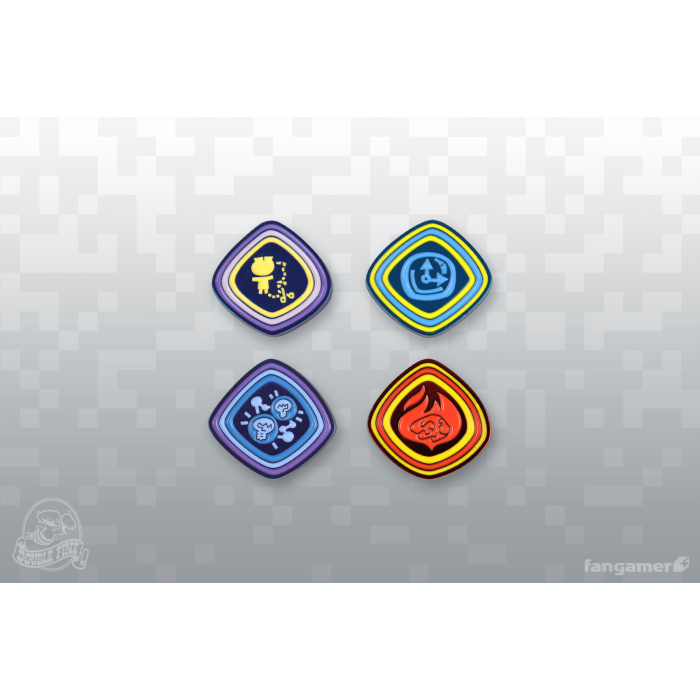 Аксессуары: Набор пинов Psychonauts (Psychonauts 2 Merit Badge Pin Set 1) от Fangamer в магазине GameBuy