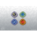 Аксессуары: Набор пинов Psychonauts (Psychonauts 2 Merit Badge Pin Set 1) от Fangamer в магазине GameBuy
