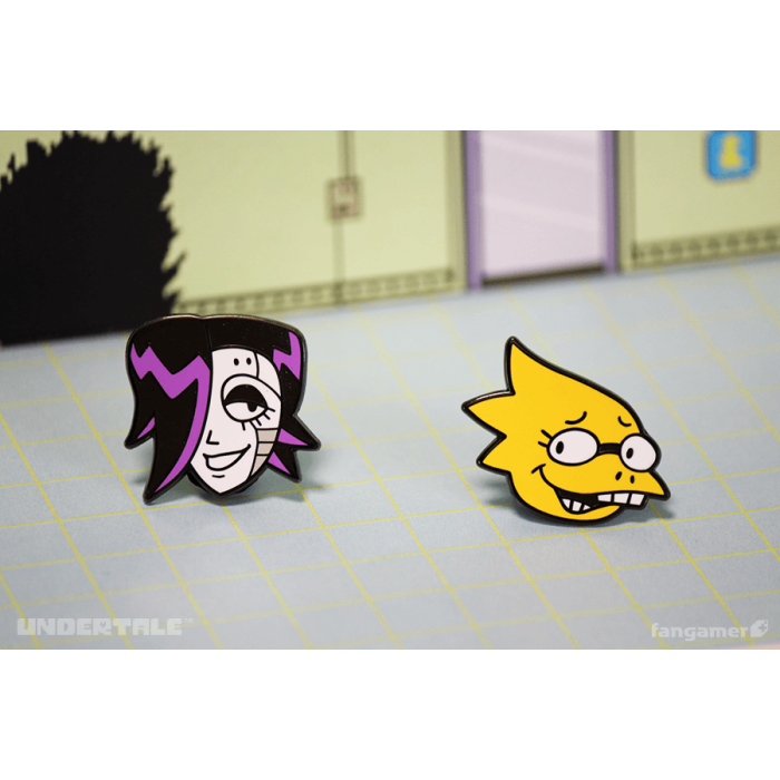 Аксессуары: Набор пинов UNDERTALE (Character Pins Set 2) от Fangamer в магазине GameBuy, номер фото: 2