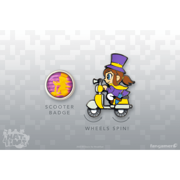 Аксессуары: Набор пинов A Hat in Time (Scooter Spinning Pin Set) от Fangamer в магазине GameBuy