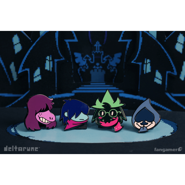 Аксессуары: Набор пинов DELTARUNE (Fun Gang Pin Set 1) от Fangamer в магазине GameBuy, номер фото: 1