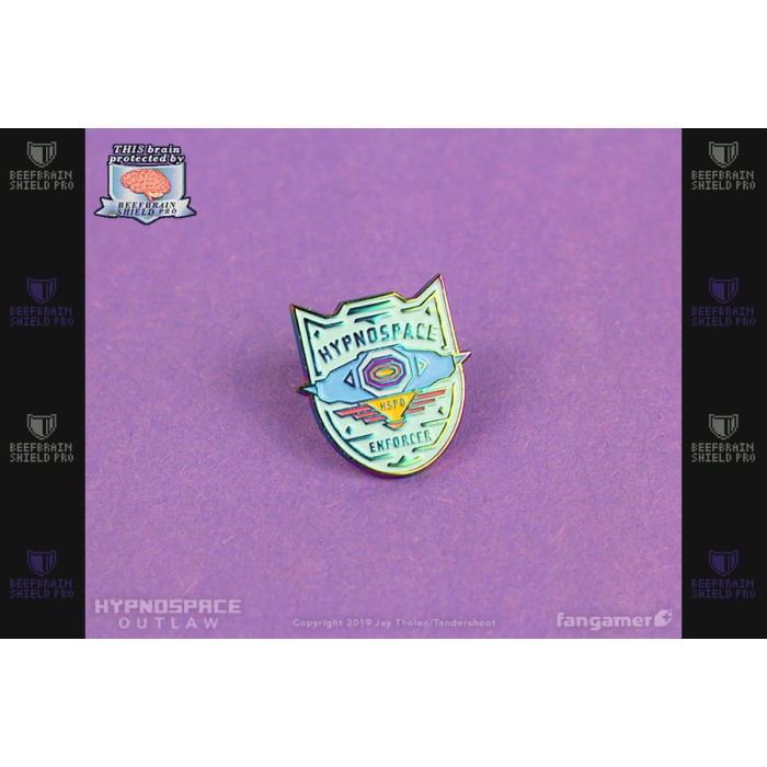 Аксессуары: Пин Hypnospace Outlaw (Hypnospace Enforcer Badge) от Fangamer в магазине GameBuy, номер фото: 1
