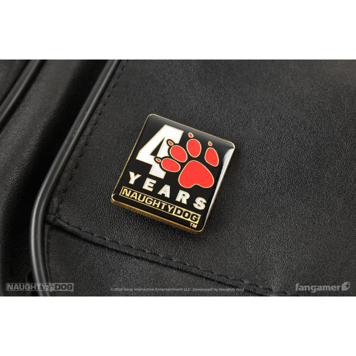 Аксесуари: Пін Naughty Dog (Naughty Dog 40th Anniversary Pin) від Fangamer у магазині GameBuy, номер фото: 3