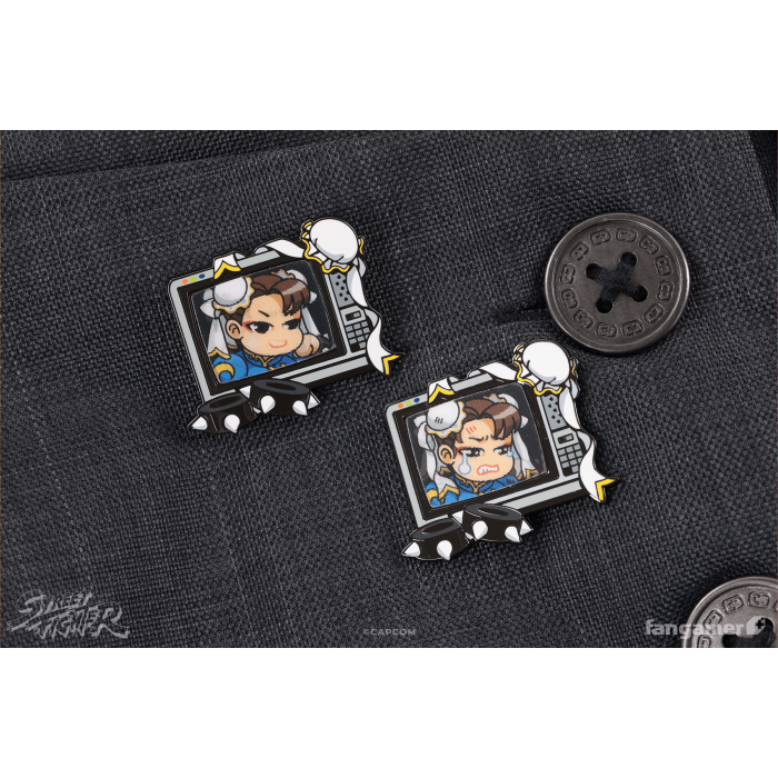 Аксесуари: Пін Street Fighter (Street Fighter Buddies Lenticular Pin: Chun-Li) від Fangamer у магазині GameBuy, номер фото: 3