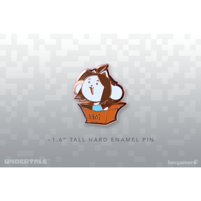Аксессуары: Пин UNDERTALE (Temmie Lapel Pin) от Fangamer в магазине GameBuy