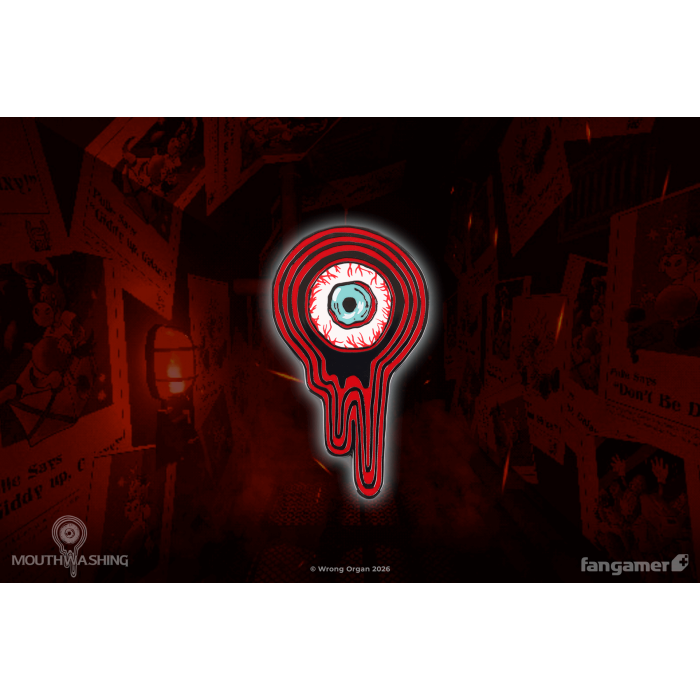 Аксесуари: Пін MOUTHWASHING (Eyeball Pin) від Fangamer у магазині GameBuy