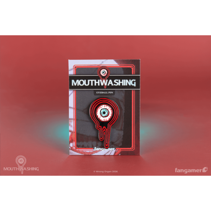 Аксесуари: Пін MOUTHWASHING (Eyeball Pin) від Fangamer у магазині GameBuy, номер фото: 4
