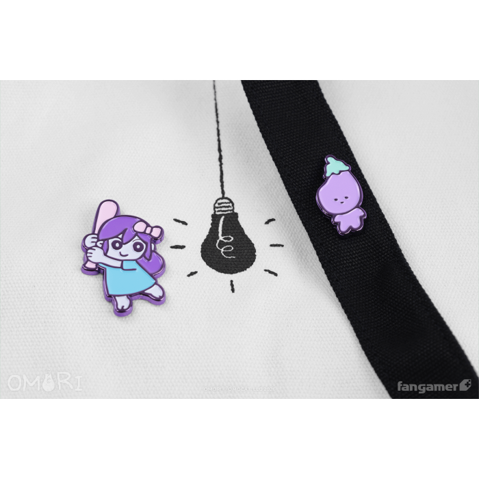 Аксесуари: Пін OMORI (AUBREY Pin) від Fangamer у магазині GameBuy, номер фото: 3