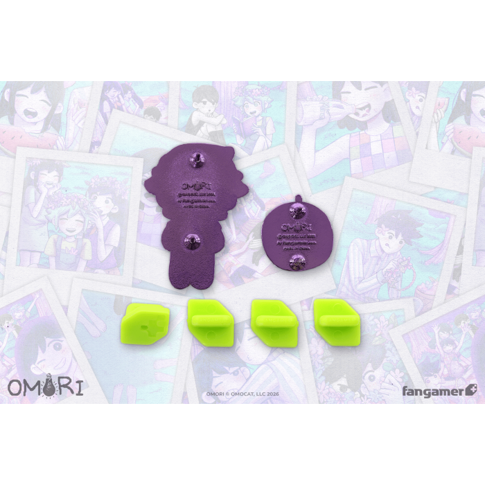Аксессуары: Пин OMORI (BASIL Pin) от Fangamer в магазине GameBuy, номер фото: 1