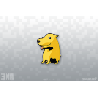 Пин ENA (Hourglass Dog Pin)