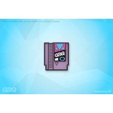 Пин Games Done Quick (GDQ NES Cart Enamel Pin)