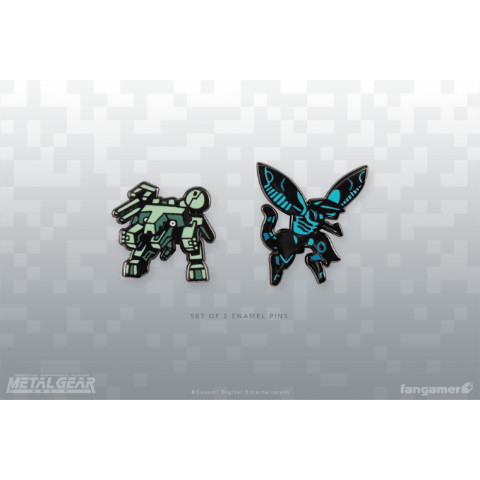 Аксесуари: Набір пінів Metal Gear Solid (REX & RAY Pin Set) від Fangamer у магазині GameBuy