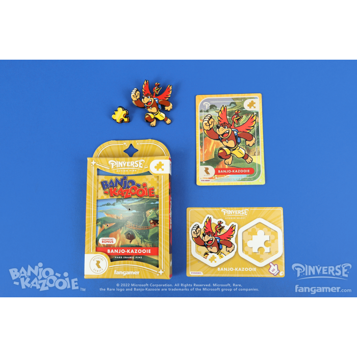 Аксесуари: Пін Banjo-Kazooie (Banjo-Kazooie Pin Pack) від Fangamer у магазині GameBuy, номер фото: 4