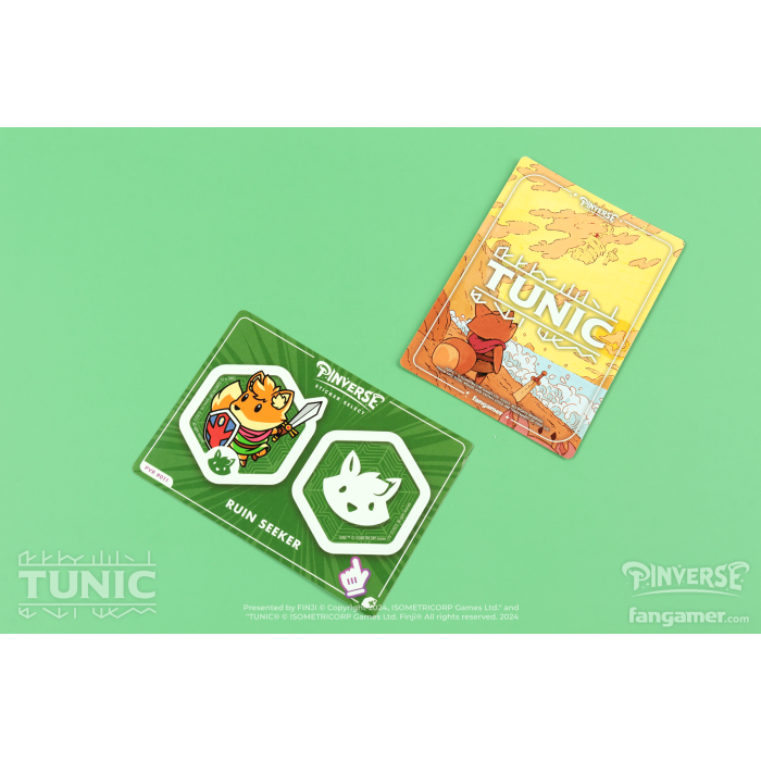 Аксессуары: Набор пинов TUNIC (TUNIC Fox Pin Pack) от Fangamer в магазине GameBuy, номер фото: 2