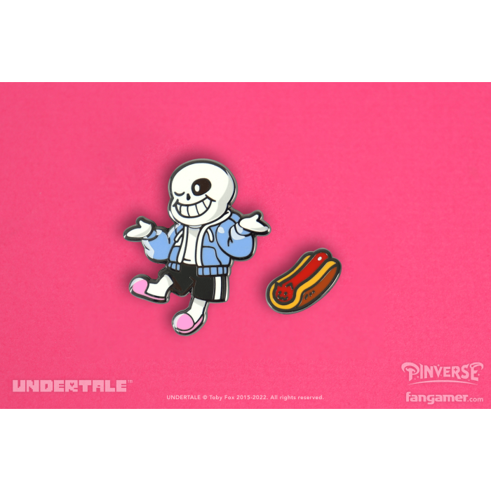 Аксессуары: Пин UNDERTALE (Sans Pin Pack) от Fangamer в магазине GameBuy, номер фото: 1