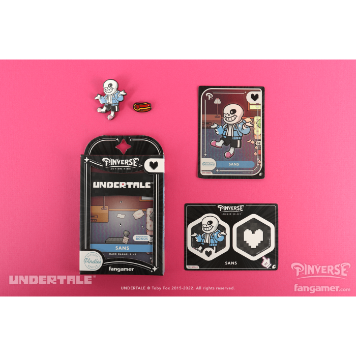 Аксессуары: Пин UNDERTALE (Sans Pin Pack) от Fangamer в магазине GameBuy, номер фото: 4