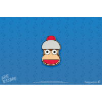 Пін Ape Escape (Pipo Monkey Enamel Pin)