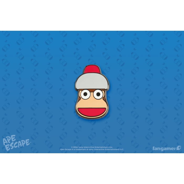 Аксесуари: Пін Ape Escape (Pipo Monkey Enamel Pin) від Fangamer у магазині GameBuy