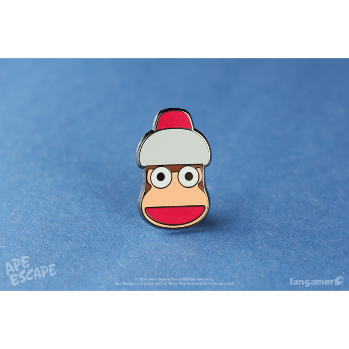 Аксесуари: Пін Ape Escape (Pipo Monkey Enamel Pin) від Fangamer у магазині GameBuy, номер фото: 1