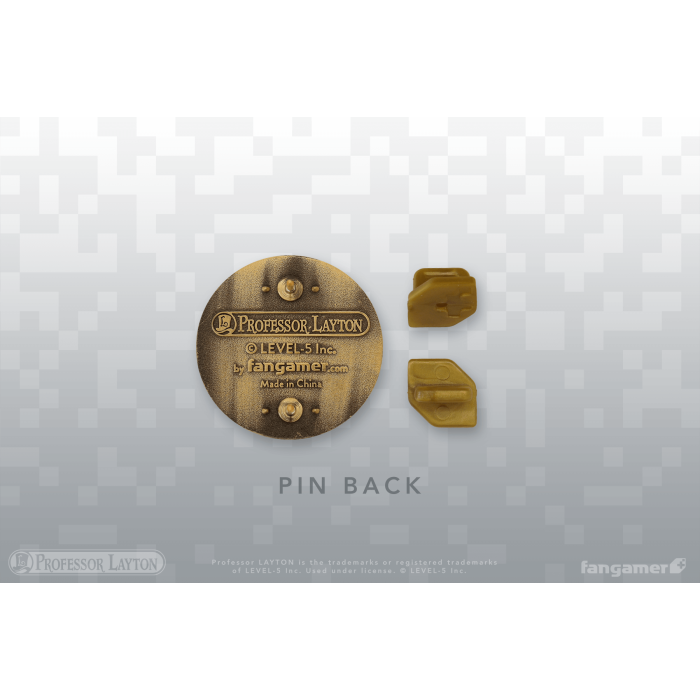 Аксесуари: Пін Professor Layton (Hint Coin Pin) від Fangamer у магазині GameBuy, номер фото: 1