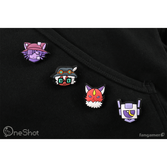 Аксессуары: Набор пинов OneShot (Solstice PVC Pin Set) от Fangamer в магазине GameBuy, номер фото: 1