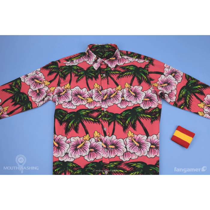 Одежда: Рубашка MOUTHWASHING (Daisuke's Aloha Shirt) от Fangamer в магазине GameBuy, номер фото: 3