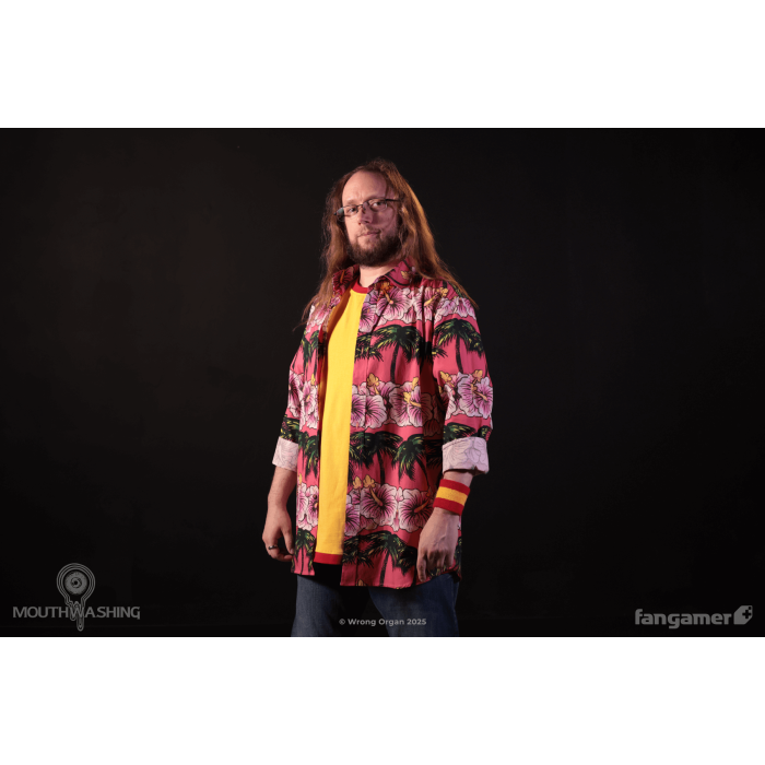 Одежда: Рубашка MOUTHWASHING (Daisuke's Aloha Shirt) от Fangamer в магазине GameBuy, номер фото: 5