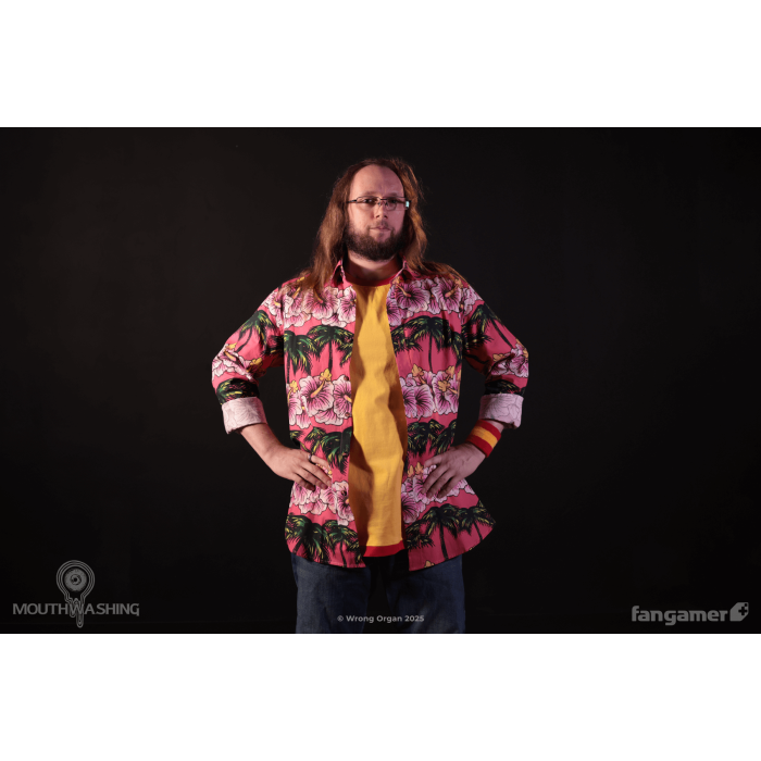 Одежда: Рубашка MOUTHWASHING (Daisuke's Aloha Shirt) от Fangamer в магазине GameBuy, номер фото: 6