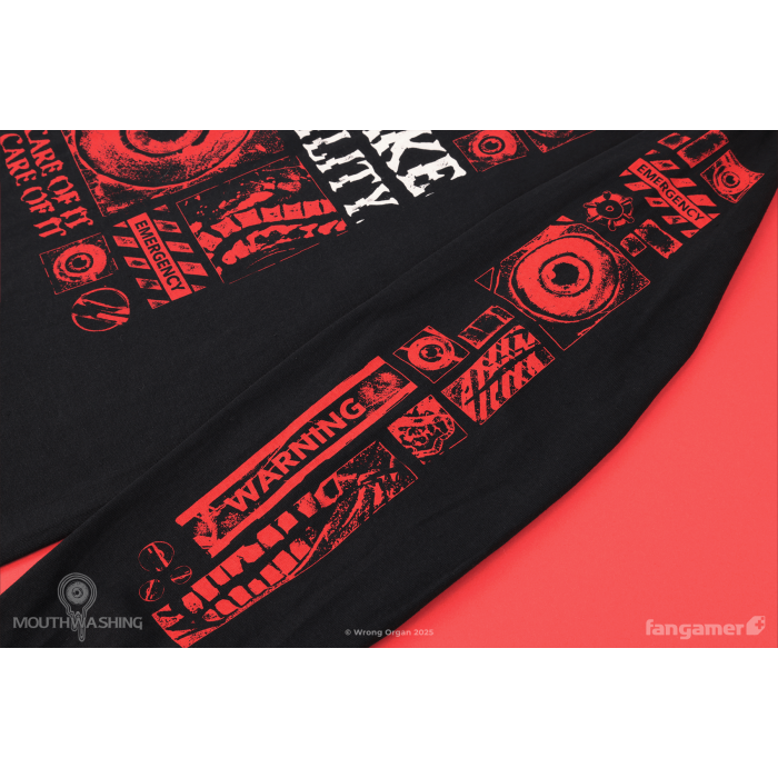 Одежда: Лонгслив MOUTHWASHING (Take Responsibility) от Fangamer в магазине GameBuy, номер фото: 5