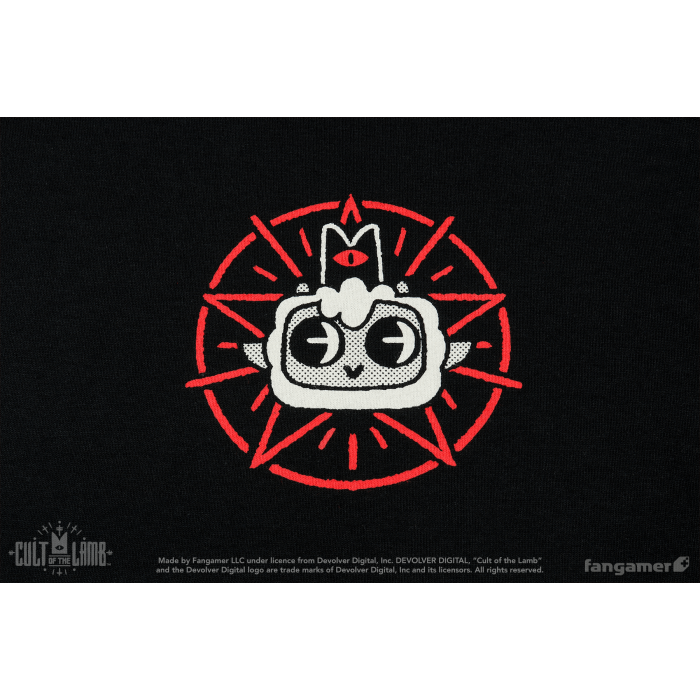 Одежда: Лонгслив Cult of the Lamb (Follower Friends) от Fangamer в магазине GameBuy, номер фото: 2