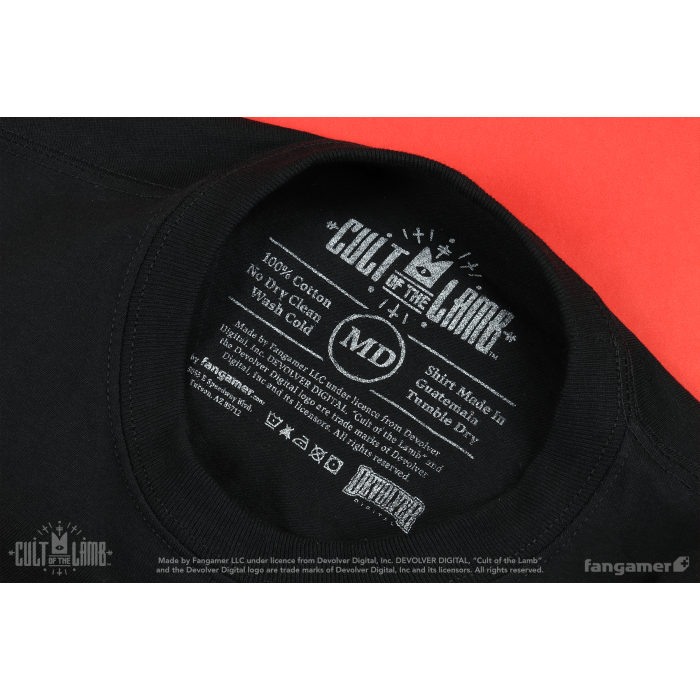 Одежда: Лонгслив Cult of the Lamb (Follower Friends) от Fangamer в магазине GameBuy, номер фото: 5